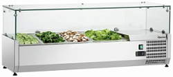 Витрина холодильная настольная Bartscher GL3 3*1/3 GN + 1*1/2 GN 110175 фото
