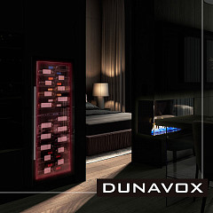 Винный шкаф двухзонный Dunavox DX-104.375DSS в Москве , фото 3