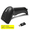 Беспроводной сканер штрих-кода Mertech CL-2310 HR P2D SUPERLEAD USB Black фото