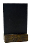Меловая табличка  А7 на деревянной подставке (8527)