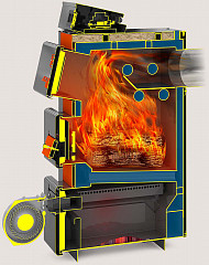 Котел твердотопливный Теплодар КУППЕР ПРО ТУРБО-22 в Москве , фото 2