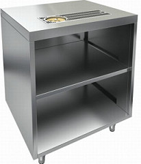 Стол закрытый с трех сторон с каплесборником Hicold НБМСЗОКС-7/6 фото