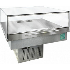 Витрина холодильная встраиваемая Финист Glassier Slide GS-12/65/3 в Москве , фото 1