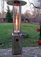 Уличный газовый обогреватель WWT 13S Stainless steel в Москве , фото 2