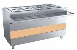 Мармит вторых блюд Atesy Ривьера М2-1500-02-СО без полок в Москве , фото 6