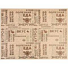 Бумага для конусов и сэндвичей Prohotel Крафт [1000шт] ,L=40,B=30см бежев.,коричнев. (04142130) фото