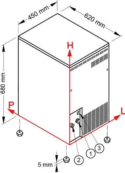 Льдогенератор Ntf SLF 130 A фото
