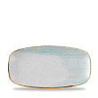 Блюдо прямоугольное CHEFS без борта  Stonecast Accents Duck Egg Blue ASDEXO111