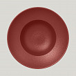 Тарелка круглая глубокая  NeoFusion Magma 23 см (кирпичный цвет)