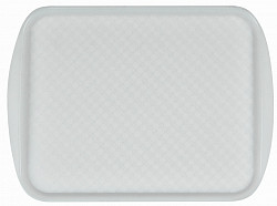 Поднос столовый из полистирола Restola 450х350 мм бесцветный в Москве , фото 1