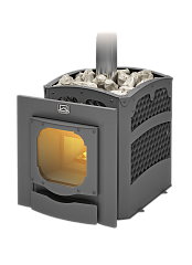 Печь для бани Теплодар БЫЛИНА-СЕТКА-18 Ч Панорама (1.1) (без двери БЫЛИНА 16