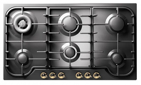 Варочная панель газовая Ilve HCB 906CN/MGB фото