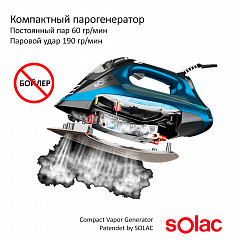 Утюг Solac Auto Evolution Sensor в Москве , фото 2