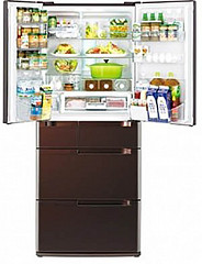 Холодильник Hitachi R-G 630 GU XT Темно-коричневый кристалл в Москве , фото 2