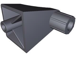 Набор заглушек ручки для печи Unox KMG1015B фото