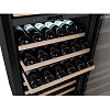 Винный шкаф двухзонный Libhof SMD-165 Black фото