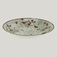 Тарелка круглая глубокая RAK Porcelain Peppery 1,9 л, 30 см, серый цвет в Москве , фото