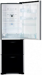 Холодильник Hitachi R-SG 38 FPU GBK Черное стекло в Москве , фото 5