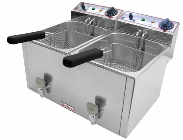 Фритюрница Beckers FR 8+8 LT фото