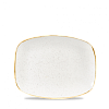 Блюдо прямоугольное Churchill CHEFS Stonecast Barley White SWHSOBL31 фото