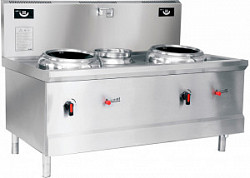 Плита индукционная WOK Eco Kitchen IND-A0W-B16*2FL фото