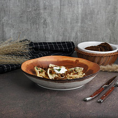 Салатник P.L. Proff Cuisine 1100 мл d 23 см h5,1 см Wood Fusion (81269867) в Москве , фото 1