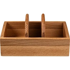 Подставка для набора для специй PPwood 3 секции бук ,H=10,L=21,B=15см св. дерево (04151365) в Москве , фото