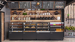 Тепловая витрина напольная Полюс KC71-110 SH 0,9-1 (тепловая) в Москве , фото 4