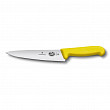 Универсальный нож  Fibrox 19 см, ручка фиброкс желтая