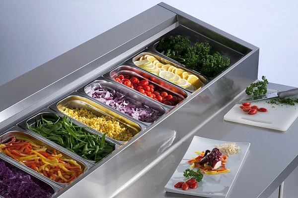 Гастроемкость перфорированная CuisinAid 1/1 h=20 нерж, 530х325х20 CD-811-20P фото