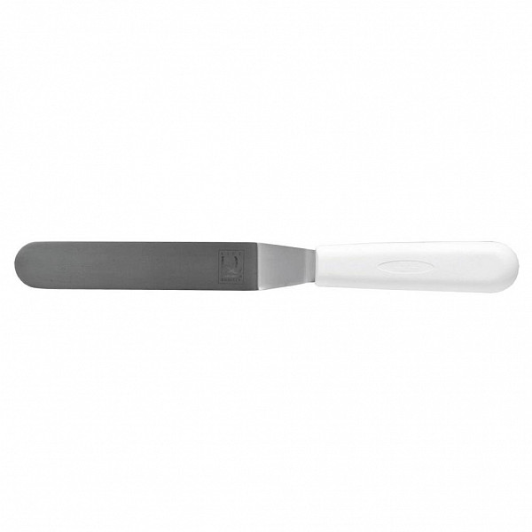Лопатка кондитерская P.L. Proff Cuisine 20 см изогнутая нерж. с пласт. ручкой (92001248) фото