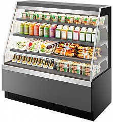 Витрина кондитерская Chilz Vete Kub OF 90 серый матовый/шлифованная нержавейка в Москве , фото 1