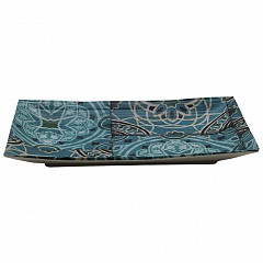  24,8*15,2*2,9 см Damask Blue пластик меламин фото