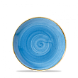 Тарелка мелкая круглая  Stonecast Cornflower Blue SCFSEVP61 16,5 см