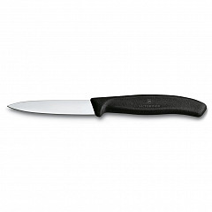 Нож для чистки овощей Victorinox 8 см, черный набор 2 шт в Москве , фото