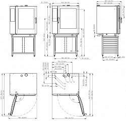 Пароконвектомат Retigo B1011B Vision II, фото 3