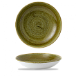 Тарелка глубокая  Stonecast Plume Olive PLGREVB91