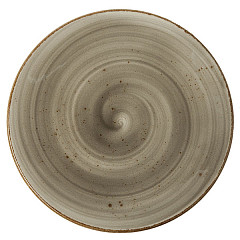 Тарелка мелкая Petye New Rustics 22,8 см, темно-серая MB-SLP-228-RST-SPR в Москве , фото 1