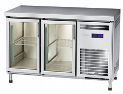 Холодильный стол Abat СХС-60-01-СО охлаждаемая столешница без борта (дверь-стекло, дверь-стекло) в Москве , фото