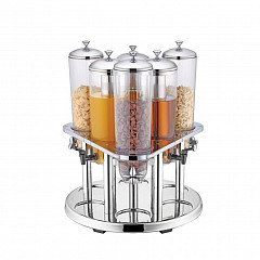 Диспенсер для холодных напитков и сухих продуктов Sunnex 6 колб*6 л (81200600) фото