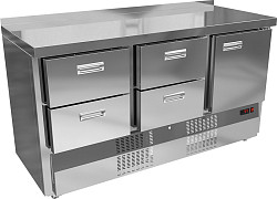 Стол холодильный Kroner СХб 1/4я-150-60 фото