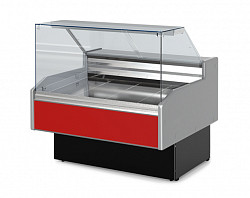 Холодильная витрина Golfstream Двина QS 120 ВС красная в Москве , фото 1