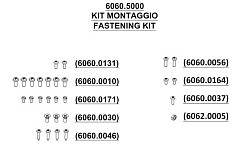 Комплект монтажных винтов Eureka для Mignon, арт.6060.5000 фото