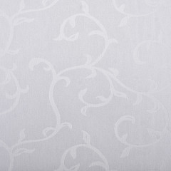 Скатерть Luxstahl 145х195 см Журавинка белая (вензель), фото 2