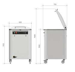 Тестоделитель Panero SQ RP SA 80, фото 4