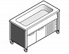 Прилавок холодильный  Emainox HCEVVR12 8035219HC фото