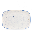 Блюдо прямоугольное без борта  Stonecast Hints Indigo Blue SHBIXP141