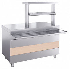 Прилавок для горячих напитков Atesy Ривьера ПГН-1200-02-О в Москве , фото 4