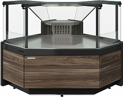 Холодильная витрина Полюс GC111 VV-5-1 динамика угол внешний 90 (без боковин) 1008 в Москве , фото 1