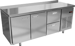 Стол холодильный Kroner СХб 2/2я-180-70 фото